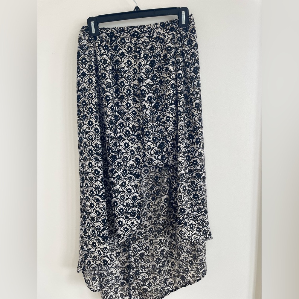 Free People Black and White Women's Skirt NWT